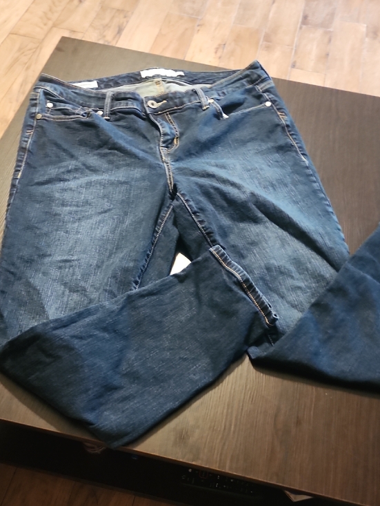 torrid Denim - torrid Dark Blue Straight-Leg Jeans